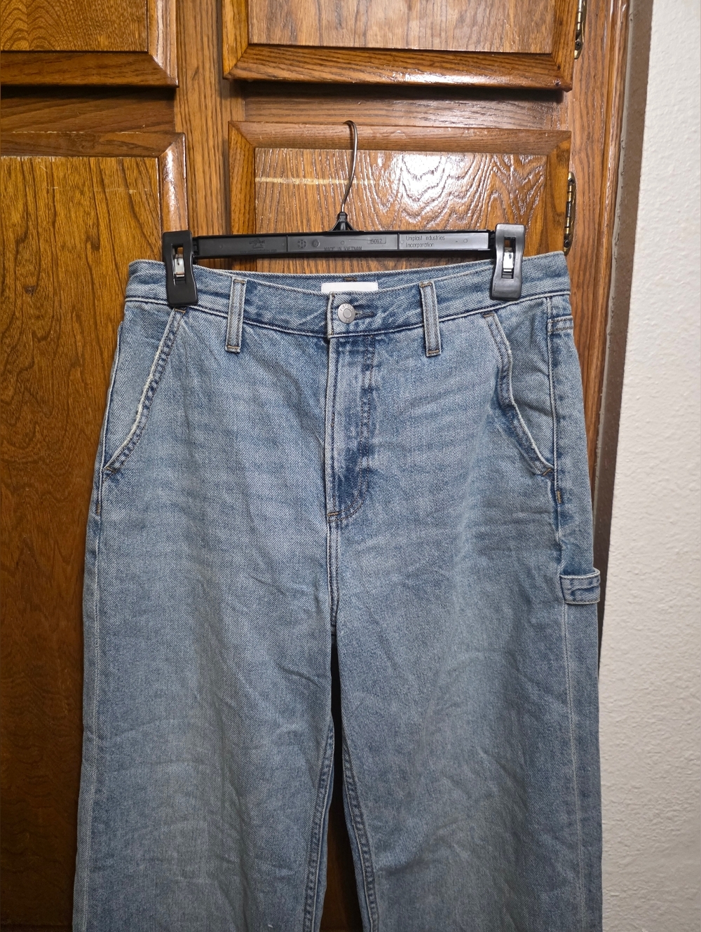 NWT PISTOLA Milo High Rise Ultra Wide Leg Size 27 - Picture 9 of 11